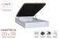 PACK Quarto MEDITERRANEO + sommier com arrumação RECKTO 135 + Cómoda MEDITERRANEO
