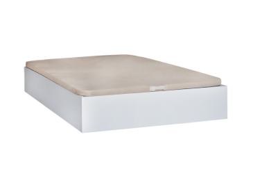 Quarto de casal Mediterraneo + sommier com arrumação 150 + Cómoda 5 gavetas