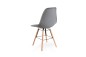 Pack 4 sillas NORDIC Gris diseño Pack 4 sillas NORDIC Gris diseño