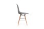 Pack de 4 cadeiras NORDIC cinzento design Pack de 4 cadeiras NORDIC cinzento design