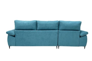Sofá Chaise Longue Esquerda FIORE em azul Turquesa ao MELHOR PREÇO