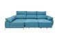 Chaise Longue Esquerda Fiore Turquesa