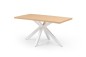Mesa salón comedor Fija CROSS Patas blancas