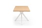 Mesa salón comedor Fija CROSS Patas blancas