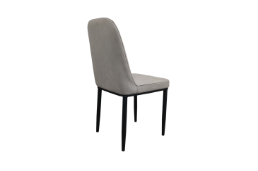Conjunto de 4 sillas de diseño en Color gris