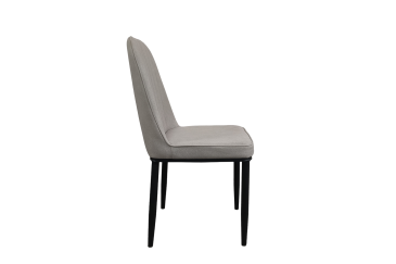 Conjunto de 4 sillas de diseño en Color gris