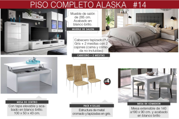 Piso o Apartamento completo por solo 719 € en ATRAPAmuebles