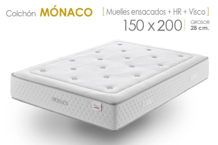 Colchão MONACO 150x200 ao melhor preço na Internet
