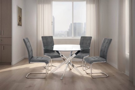 Mesa comedor Fija SCOTT Redonda 120