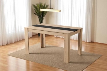 Mesa de jantar DOMUS Carvalho e Preto