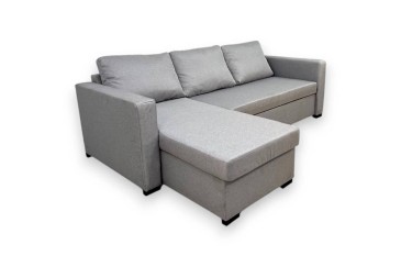 Chaise Longue Cama LISBOA Cinzento CLARO REVERSÍVEL