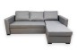 Chaiselongue Cama LISBOA Gris CLARO REVERSIBLE