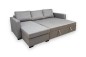 Chaiselongue Cama LISBOA Gris CLARO REVERSIBLE