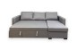 Chaise Longue Cama LISBOA Cinzento CLARO REVERSÍVEL Chaise Longue Cama LISBOA Cinzento CLARO REVERSÍVEL