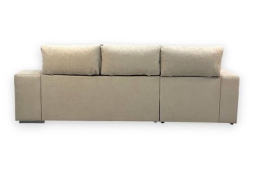 Sofá chaiselonge OSCAR en color Beige al MEJOR PRECIO