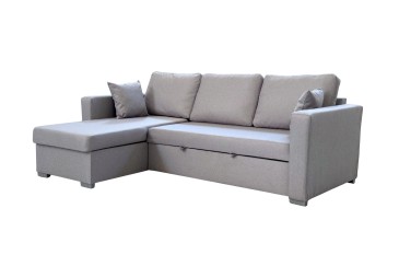 Chaiselongue Cama LISBOA Gris CLARO REVERSIBLE