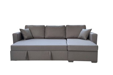 Chaise Longue Cama LISBOA Cinzento CLARO REVERSÍVEL