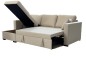 Sofá Chaise Longue Cama LISBOA Bege REVERSÍVEL
