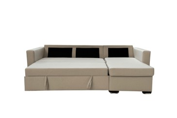 Sofá Chaise Longue Cama bege ao MELHOR PREÇO