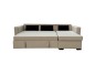 Sofá Chaiselongue Cama LISBOA Beige REVERSIBLE