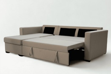 Sofá Chaise Longue Cama bege ao MELHOR PREÇO
