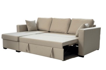 Sofá Chaise Longue Cama bege ao MELHOR PREÇO