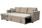 Sofá Chaise Longue Cama LISBOA Bege REVERSÍVEL