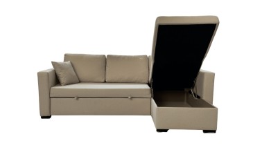 Sofá Chaise Longue Cama bege ao MELHOR PREÇO