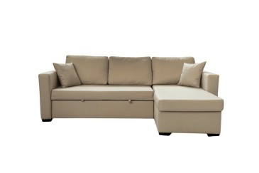 Sofá Chaise Longue Cama bege ao MELHOR PREÇO