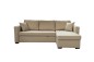 Sofá Chaise Longue Cama LISBOA Bege REVERSÍVEL