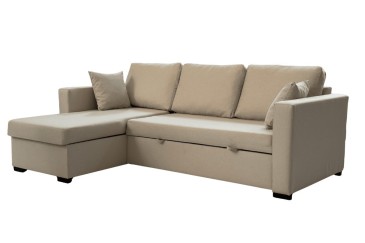 Sofá Chaise Longue Cama bege ao MELHOR PREÇO