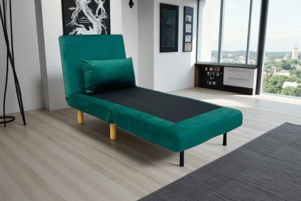 Sofá-cama SOLO 1 lugar Verde