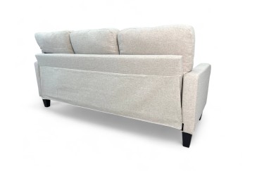 Sofá Chaise Longue de Design reversível cor BEGE ao MELHOR PREÇO