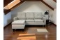 Sofá Chaise Longue SOPHY Bege Reversível