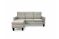 Sofá Chaiselongue SOPHY Beige Reversible