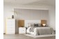 Quarto de casal LUKA Carvalho e Branco