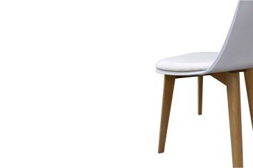Conjunto de 4 sillas CLASS de Diseño en Color Blanco