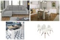 Pack AHORRO Salón: Mesa TUSCANY + Sofá OSCAR Izda Gris