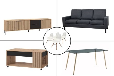 Pack AHORRO Salón AVIGNON IGUARAN (Con Chaiselongue Reversible)