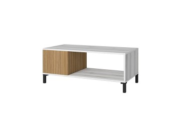 Pack de 3 Móveis de Sala TOKIO Branco Albo e Carvalho ao MELHOR PREÇO