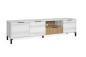 Pack de 3 Muebles de Salón Tokio Blanco Albo y Roble con palilleria