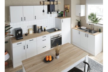 Móvel alto de cozinha para pendurar 80 cm com 2 portas