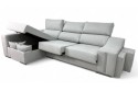 Chaiselongue Izquierda OSCAR Gris Perla