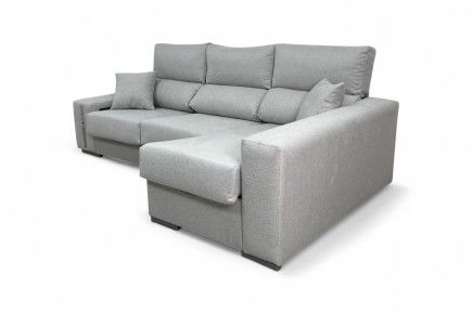Chaise Longue Direita OSCAR Cinza Pérola