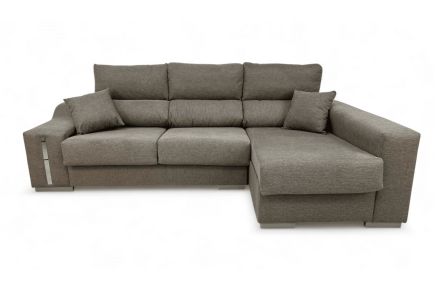 Chaiselongue Derecha OSCAR Marrón topo jaspeado