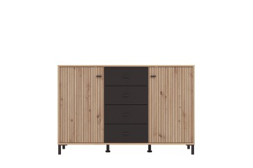 Aparador AVIGNON 138 cm 2 Portas + 4 Gavetas AO MELHOR PREÇO