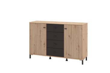 Aparador AVIGNON 138 cm 2 Puertas + 4 cajones al mejor precio