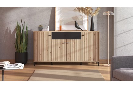 Aparador AVIGNON 170 cm 4 Puertas + 1 cajón al mejor precio