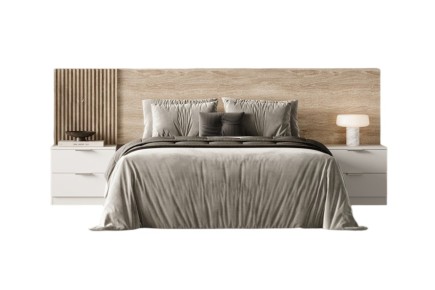 Quarto de casal MIRNA Carvalho e Branco