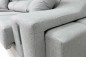 Chaise Longue Esquerda OSCAR Cinzento Pérola Jaspeado